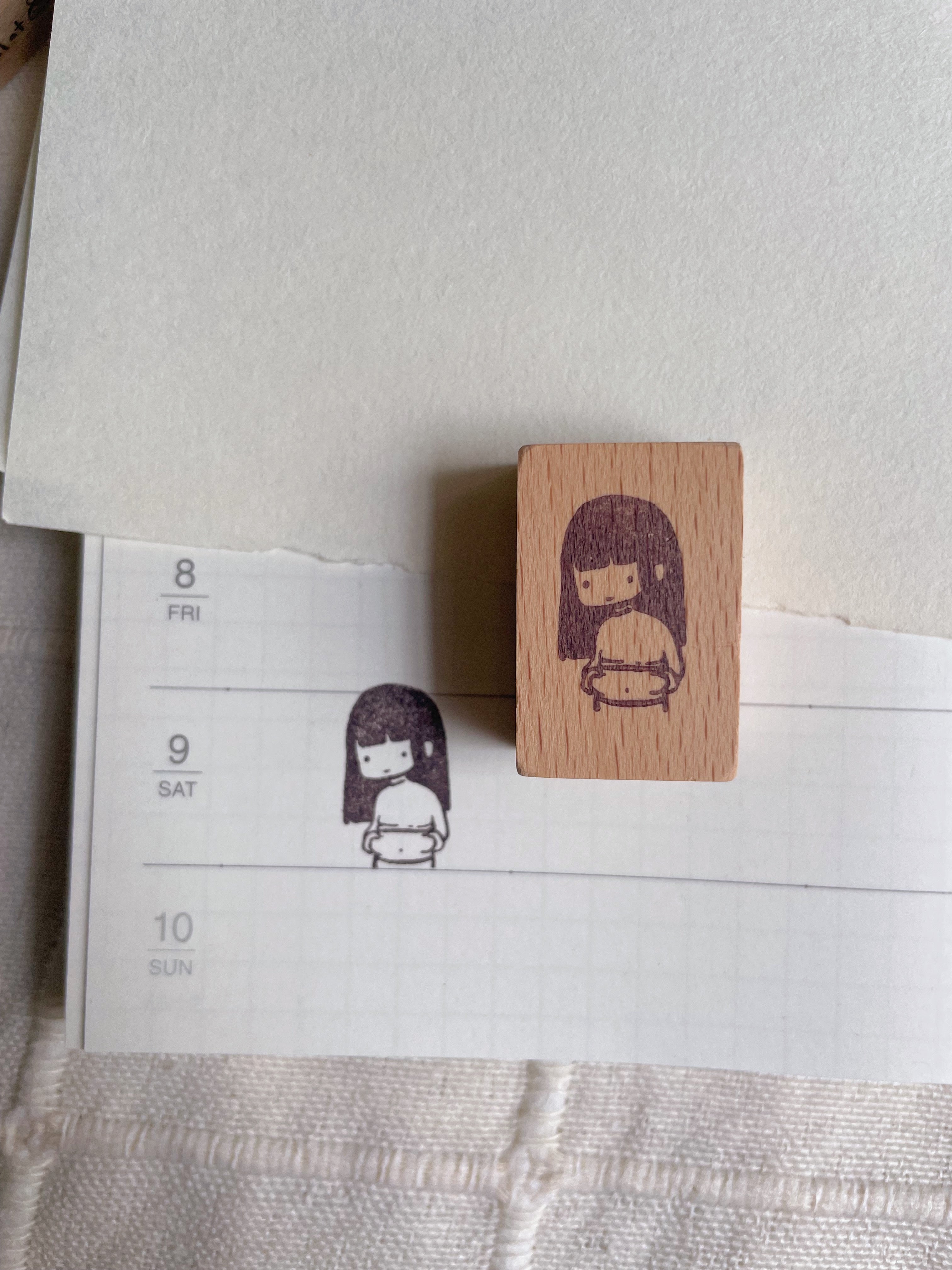 msbulat Rubber Stamp: Self-made Meat