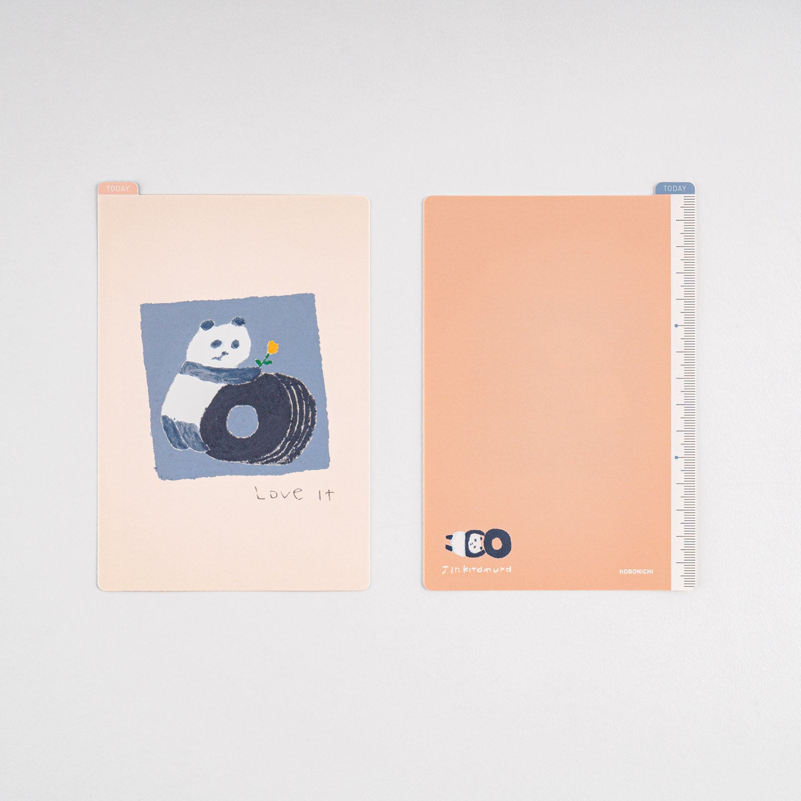 Hobonichi Techo Jin Kitamura (Love it Panda) Pencil Board (3 Sizes)