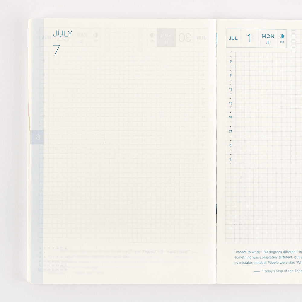 Hobonichi Techo 2024 Cousin- Book only (A5)