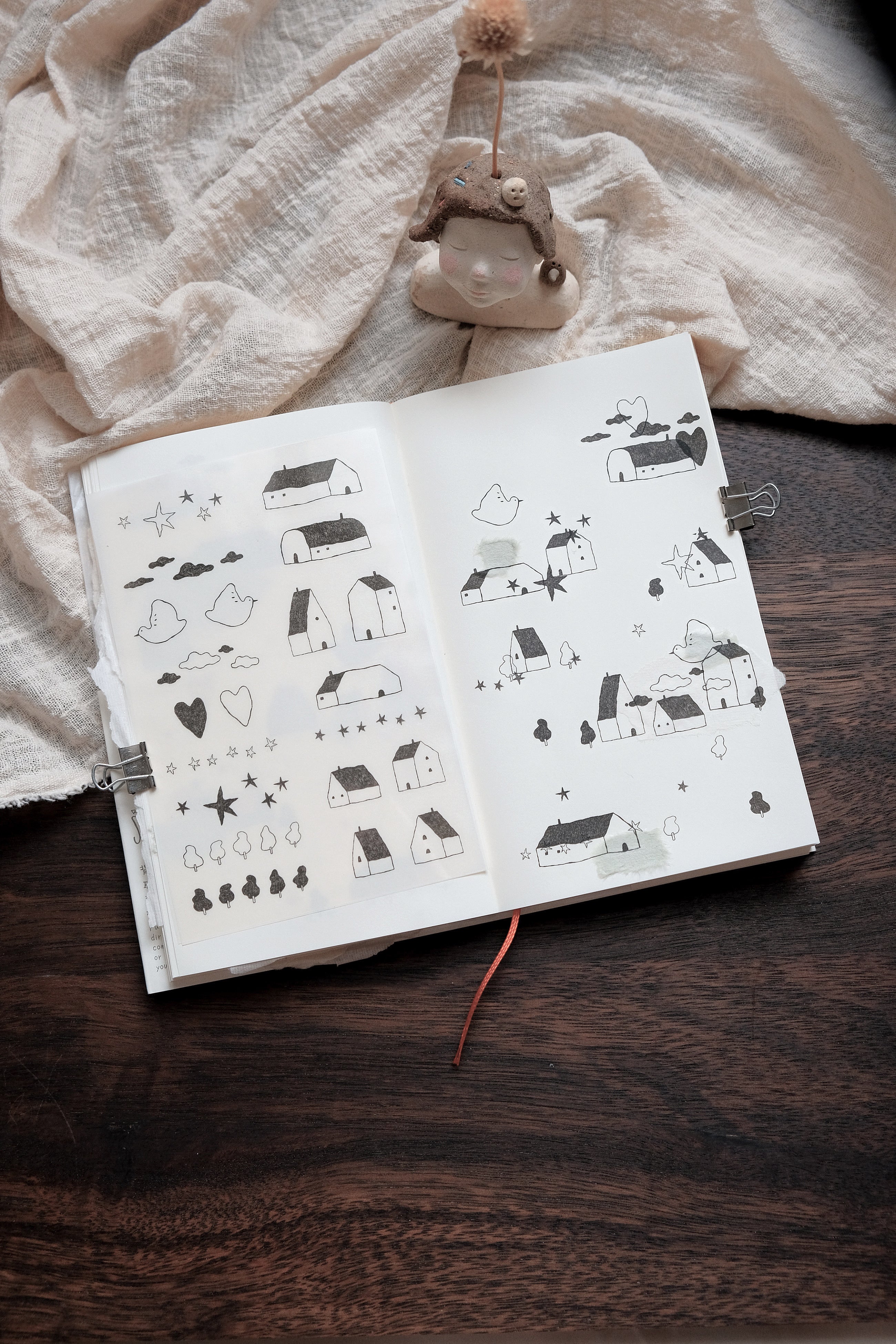 bighands Someday Rub-On Stickers (4 designs)
