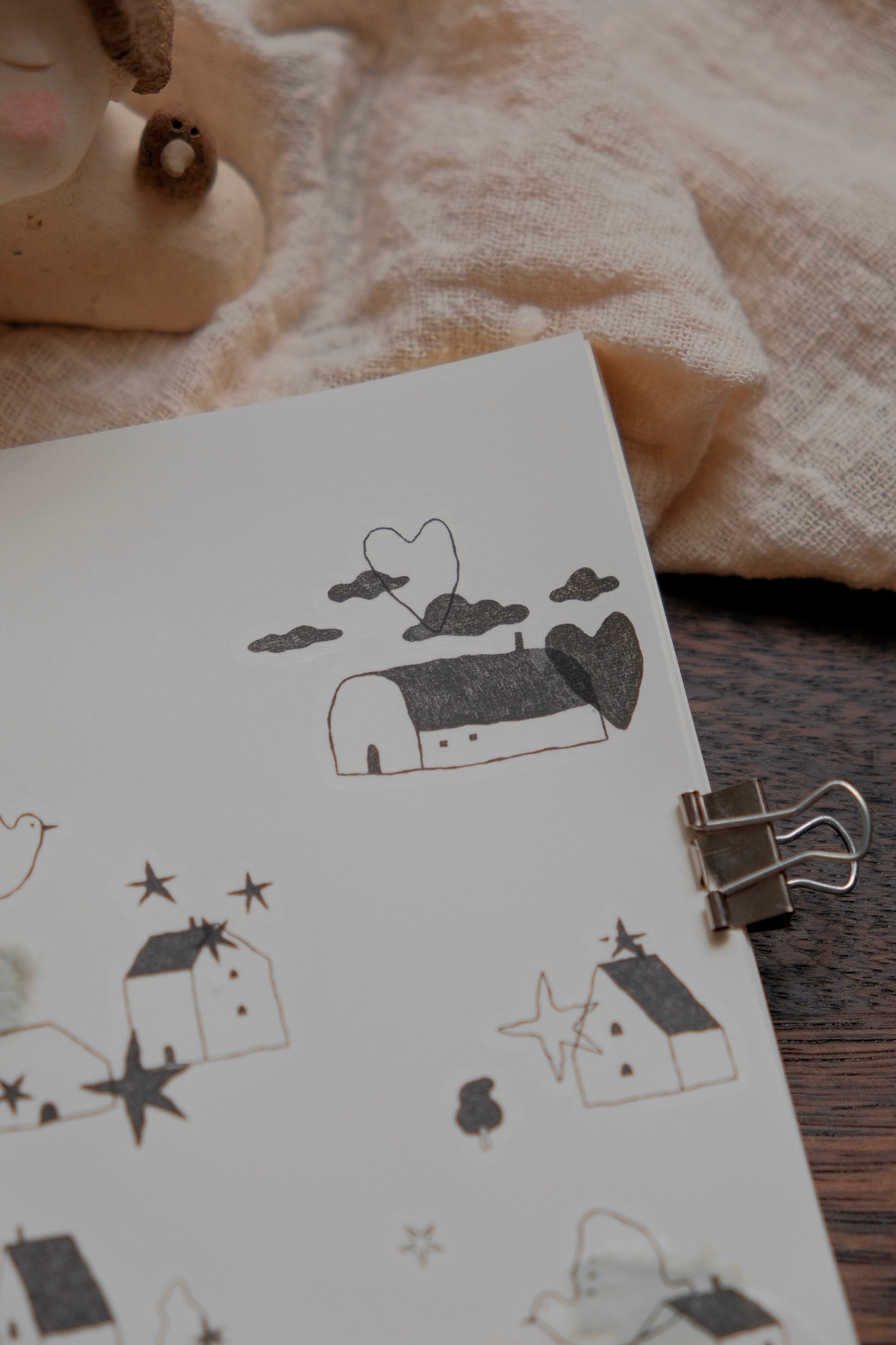bighands Someday Rub-On Stickers (4 designs)
