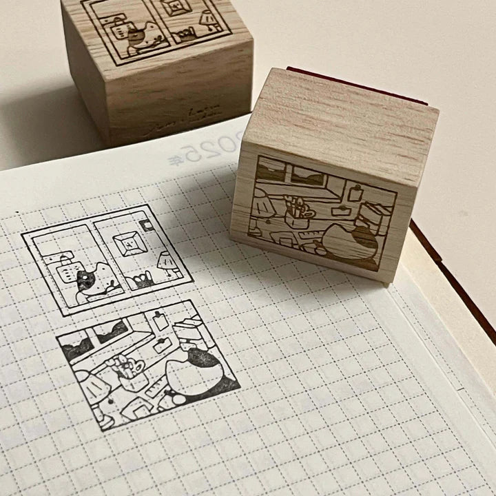 Hatsu Midori My Everyday Corner Rubber Stamps (7 designs, sold separately)