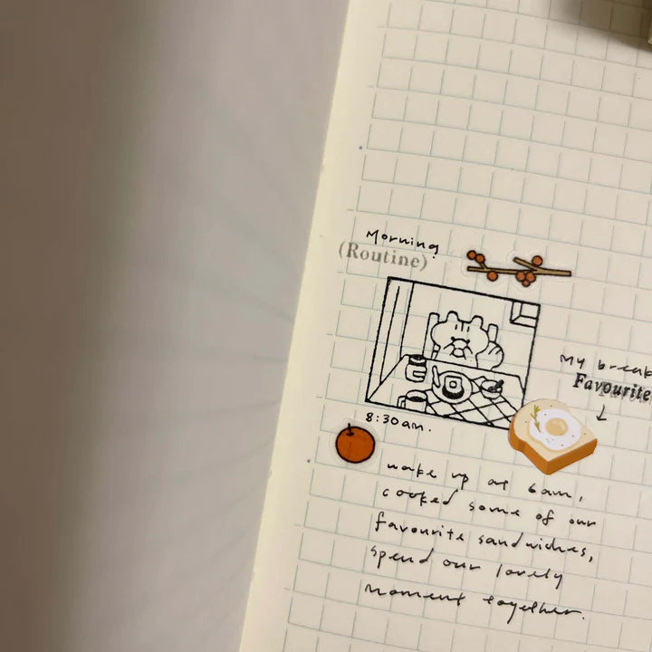 Hatsu Midori My Everyday Corner Rubber Stamps (7 designs, sold separately)