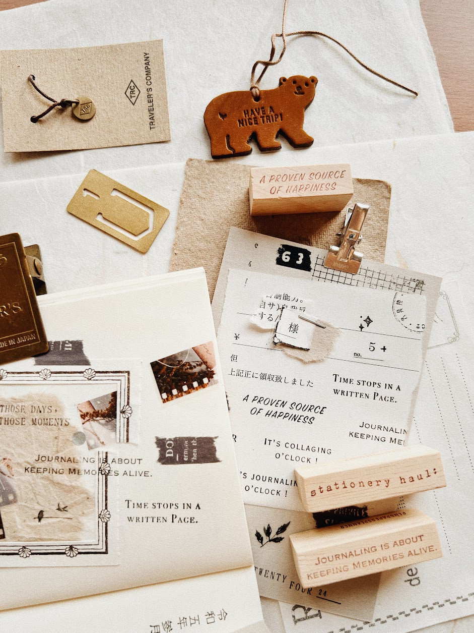 Penspapersplanner Series VI Rubber Stamps (17 designs)
