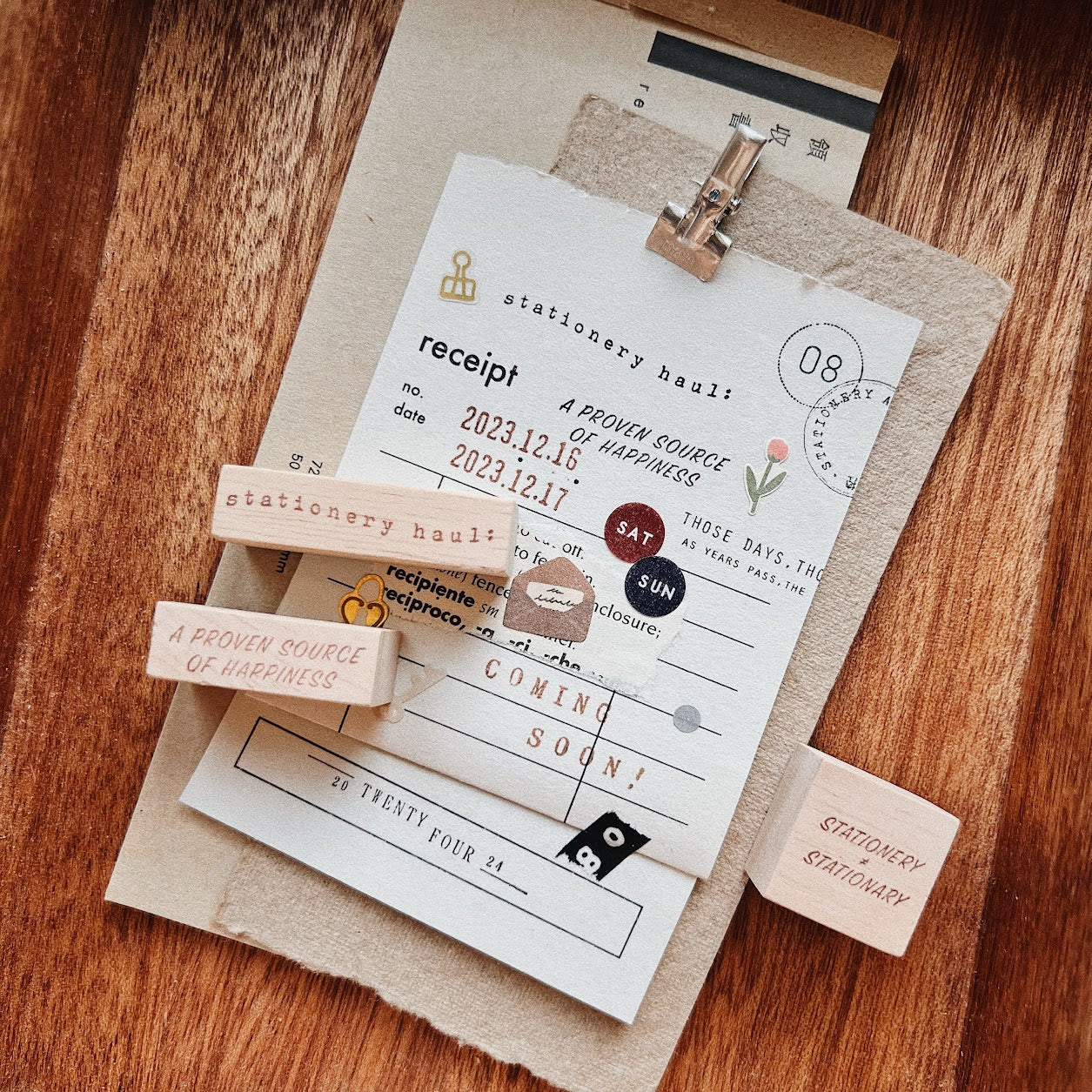 Penspapersplanner Series VI Rubber Stamps (17 designs)