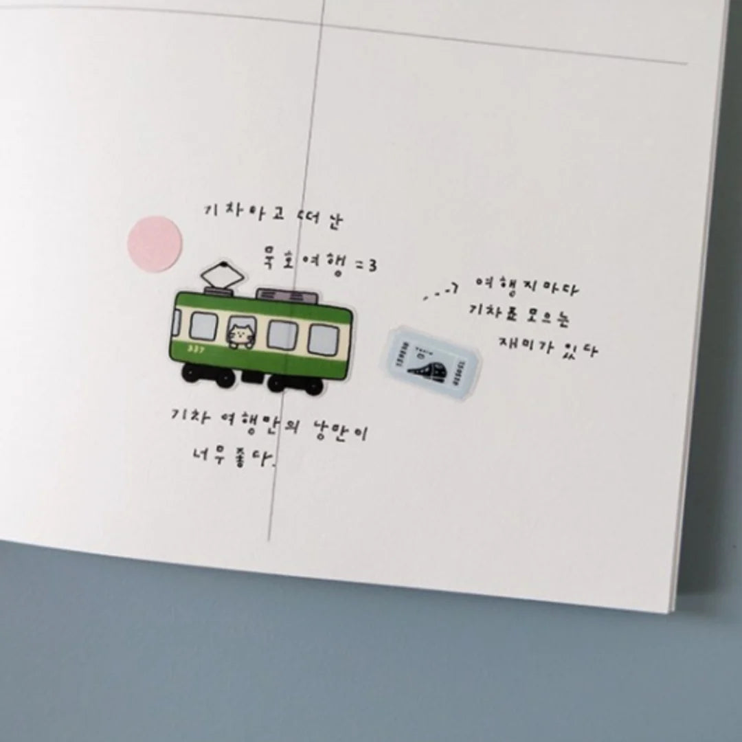 Suatelier Cat's Travel Log Stickers