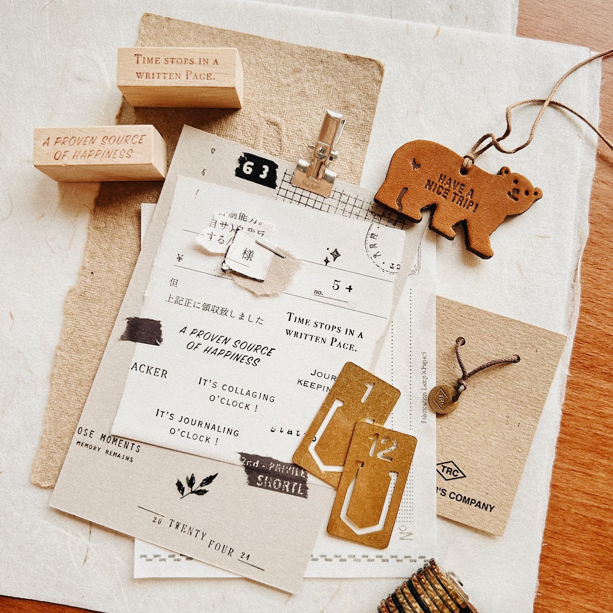 Penspapersplanner Series VI Rubber Stamps (17 designs)