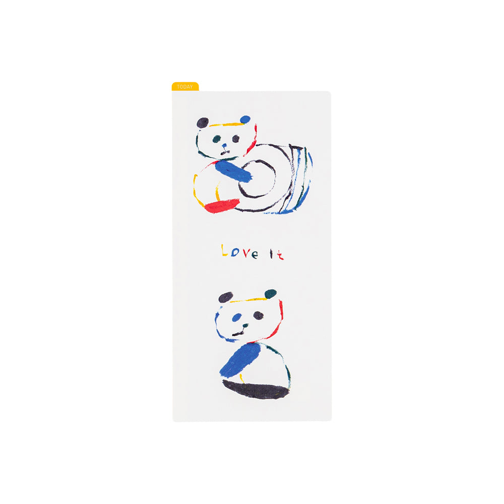 Hobonichi Techo Jin Kitamura (Love it Panda) Pencil Board (3 Sizes)