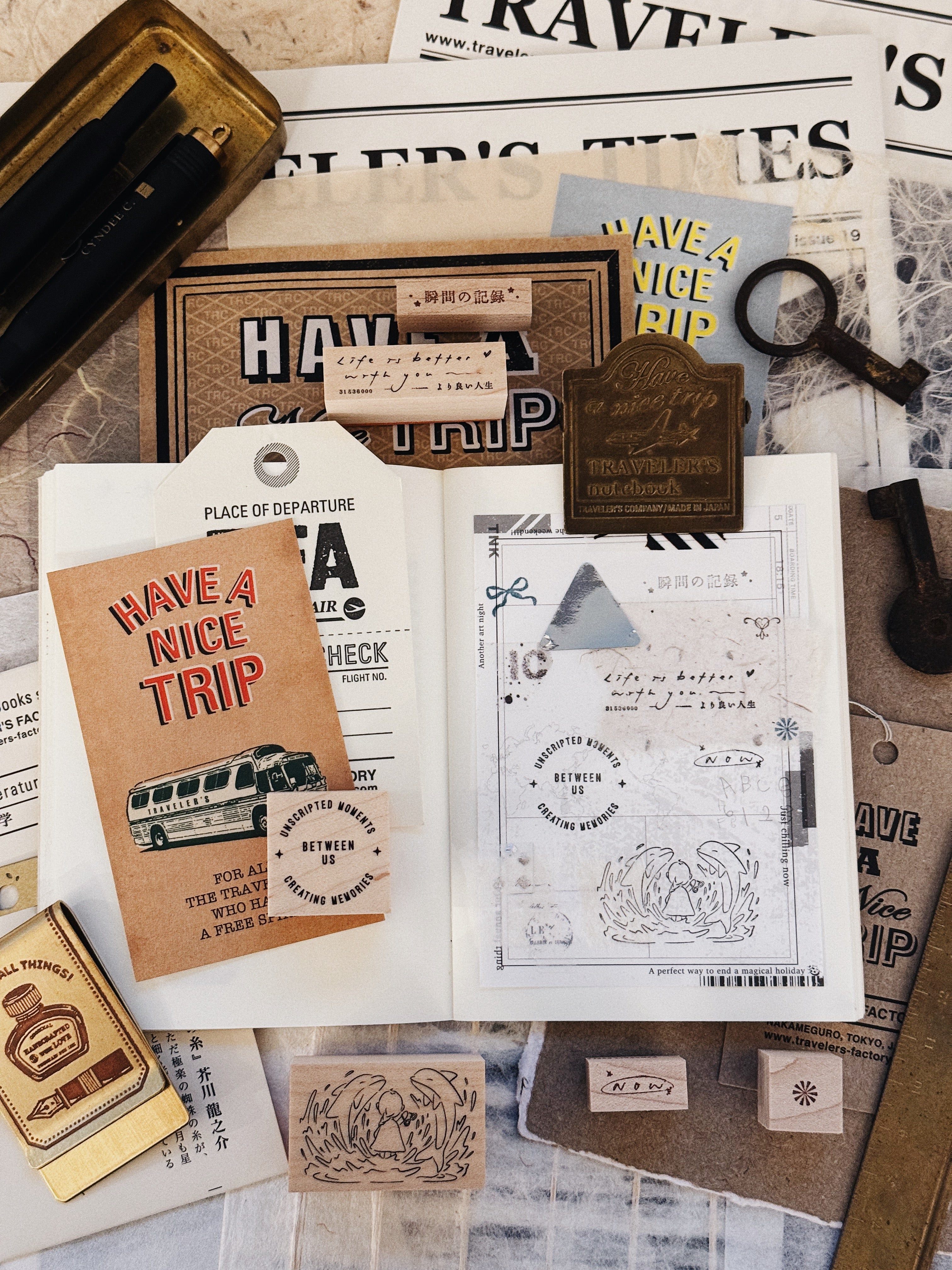 Penspapersplanner Series 8 Rubber Stamps: (10 designs)
