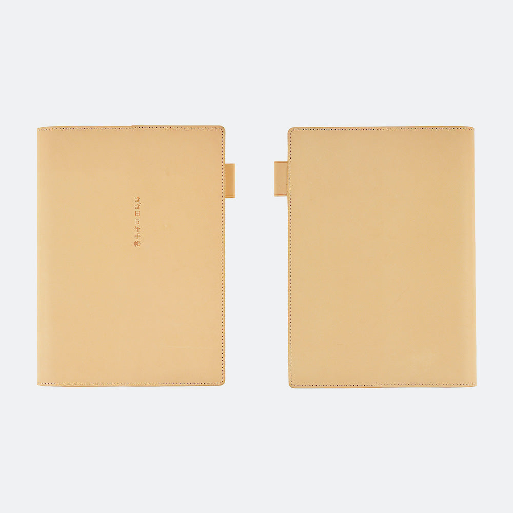 Hobonichi 5-Year Techo Leather Cover (Natural (A6, A5)