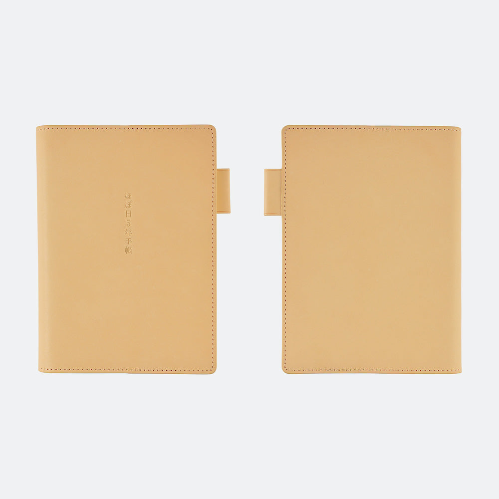 Hobonichi 5-Year Techo Leather Cover (Natural (A6, A5)