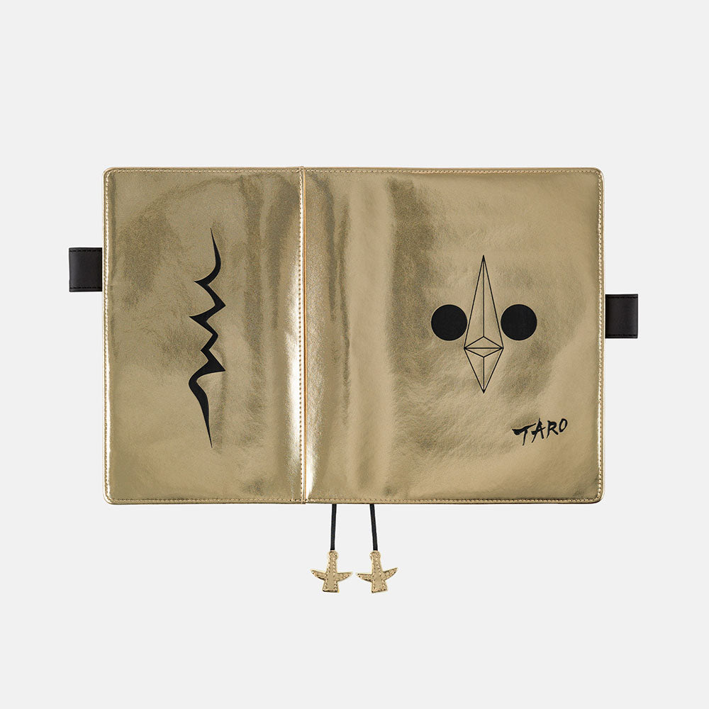 Hobonichi Techo 2024 Cousin A5 - Taro Okamoto: Golden Mask (cover only)