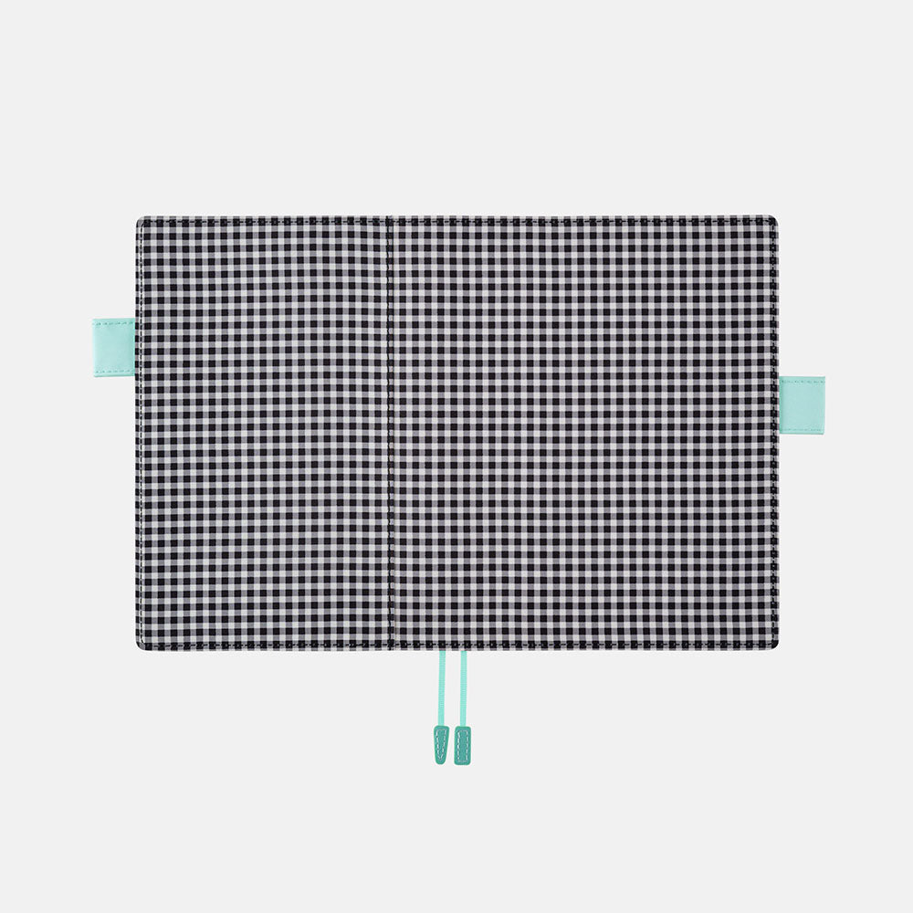 Hobonichi Techo 2024 Cousin A5 - Gingham (Black) (cover only)