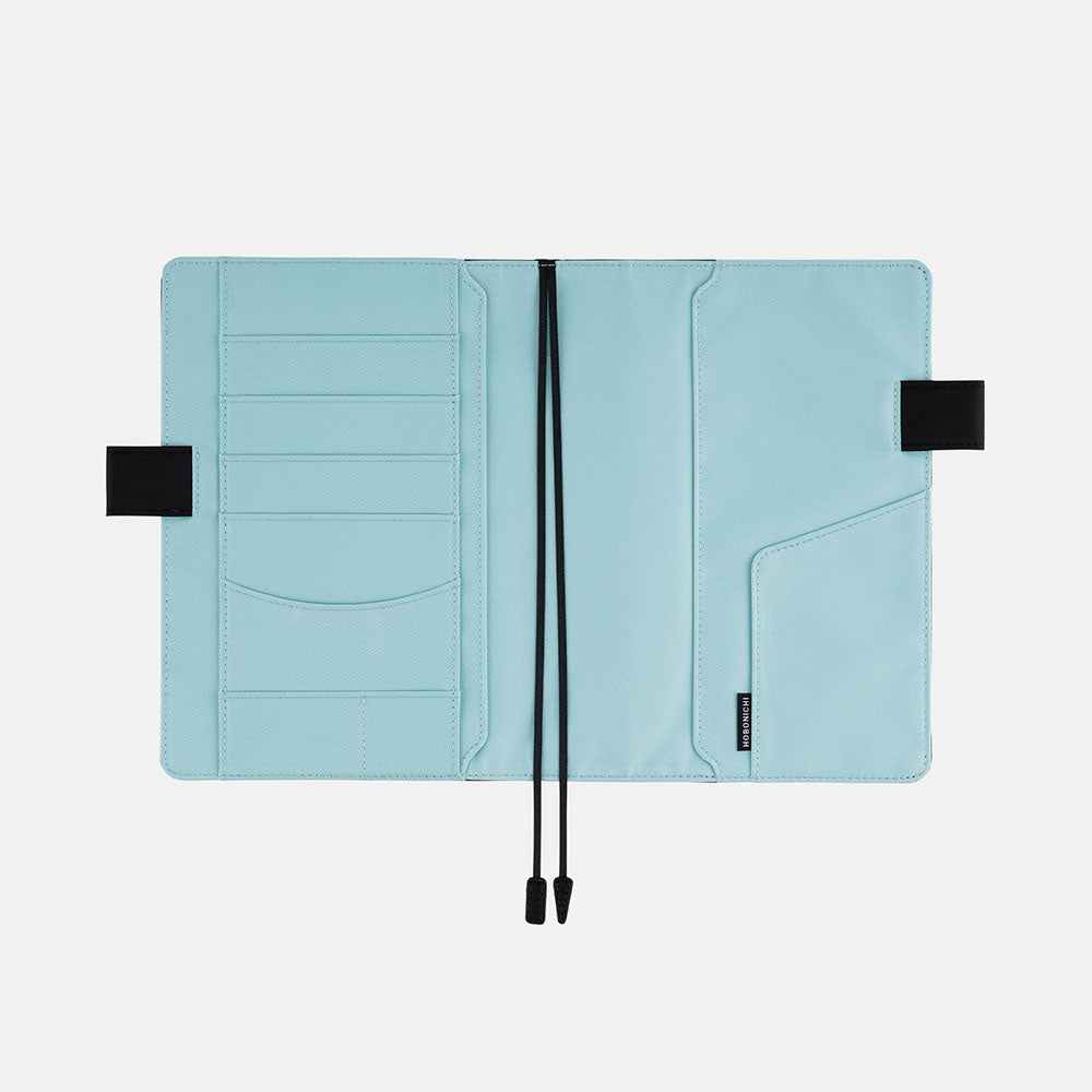 Hobonichi Techo 2024 Cousin A5 - Colors: Black x Clear Blue (cover only)