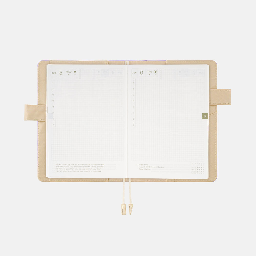 Hobonichi Techo 2024 Cousin A5 - Colors: Violets (cover only)