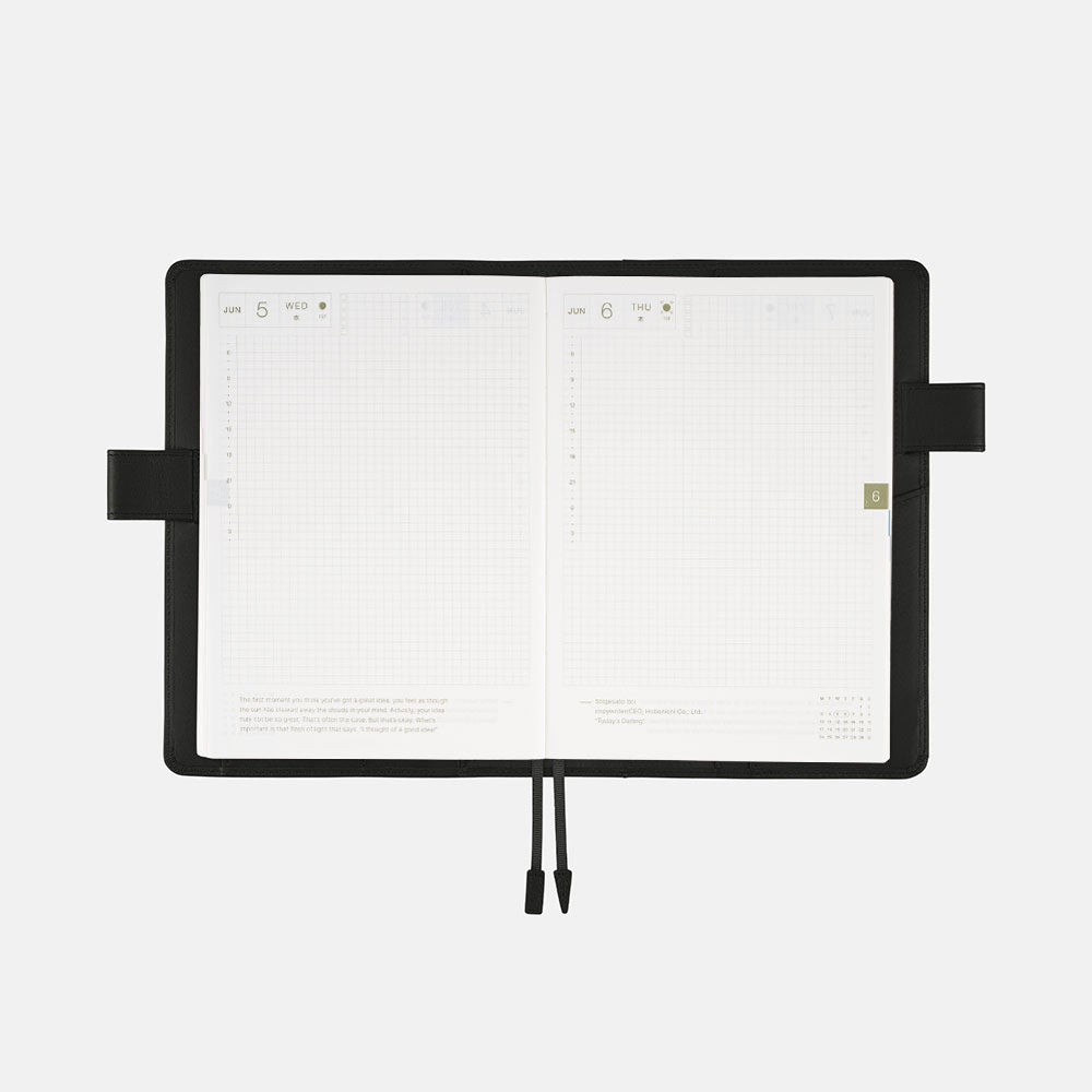 Hobonichi Techo 2024 Cousin A5 - Leather: TS Basic (cover only)
