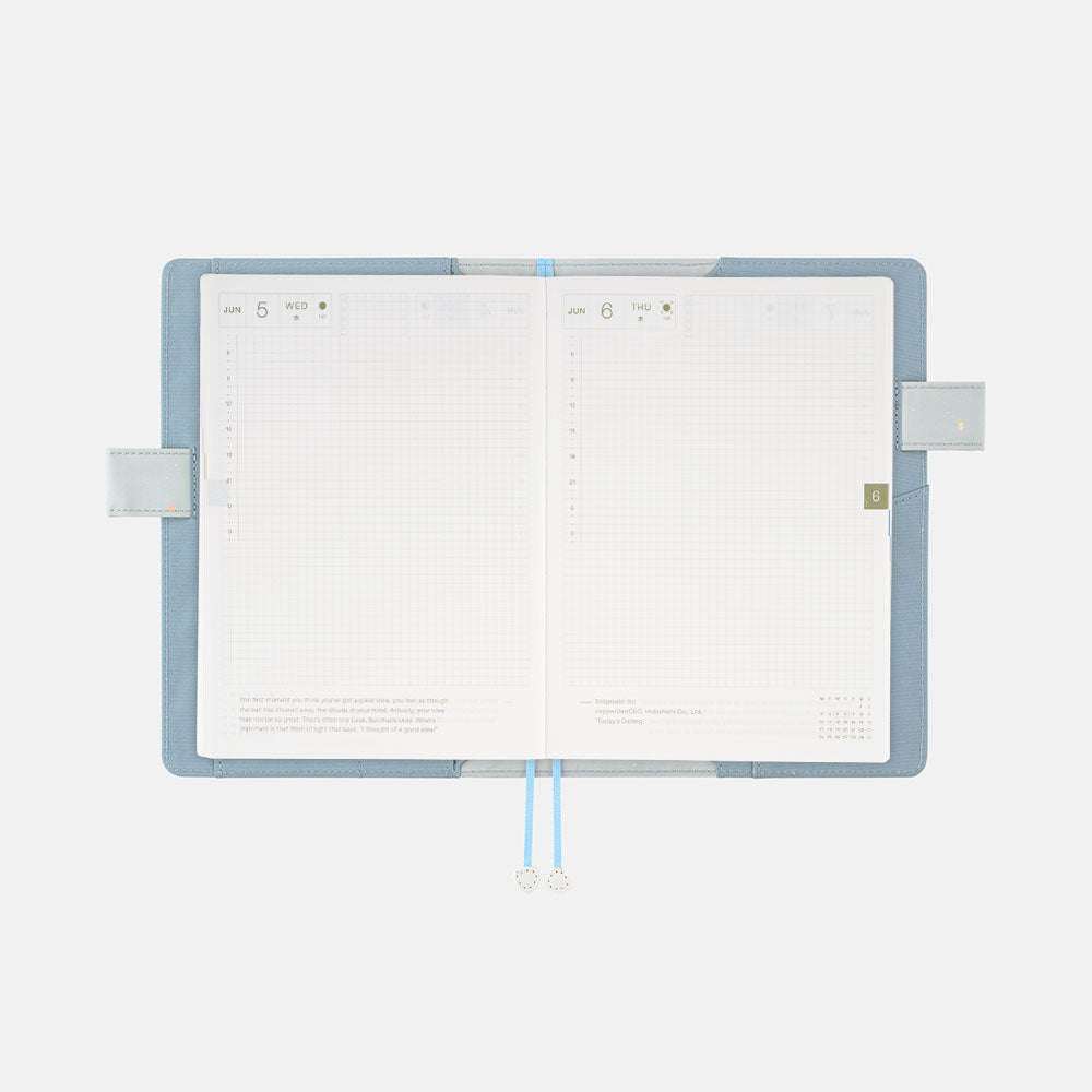 Hobonichi Techo 2024 Cousin A5 - Hiroko Kubota: Twinkle-shells (cover only)