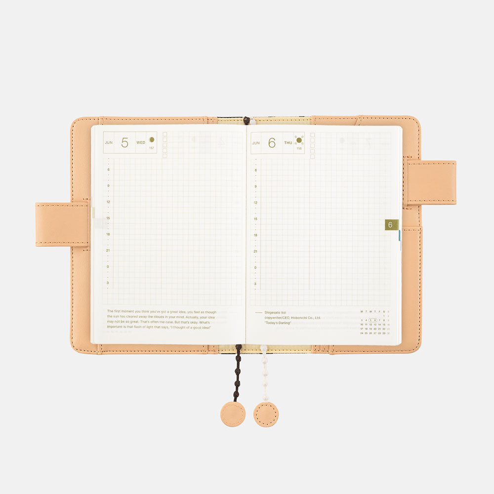 Hobonichi Techo 2024 Planner A6 - mina perhonen: anone-anone (cover only)