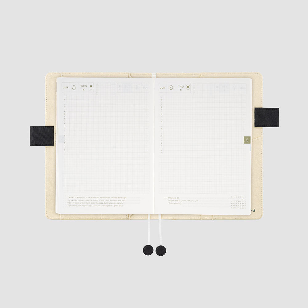 Hobonichi Techo 2024 Cousin A5 - Jin Kitamura: Love it (Panda) (cover only)