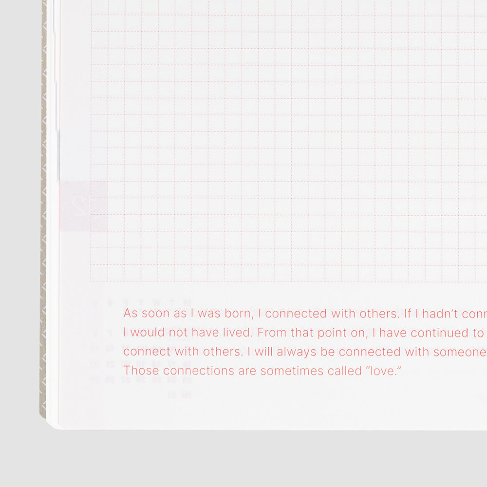 Hobonichi Techo 2024 HON A5- Paper Series: Black Gingham