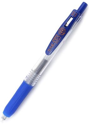 Zebra Sarasa Clip 0.3 (20 colours, sold separately) - Smidapaper Ikigai Shop