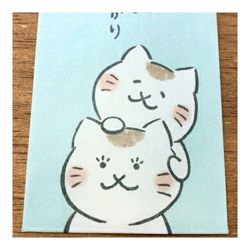 Furukawashiko Petit Envelope- Cat Friends - Smidapaper Ikigai Shop