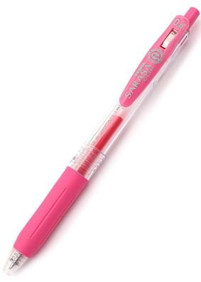 Zebra Sarasa Clip 0.4 (20 colours, sold separately) - Smidapaper Ikigai Shop