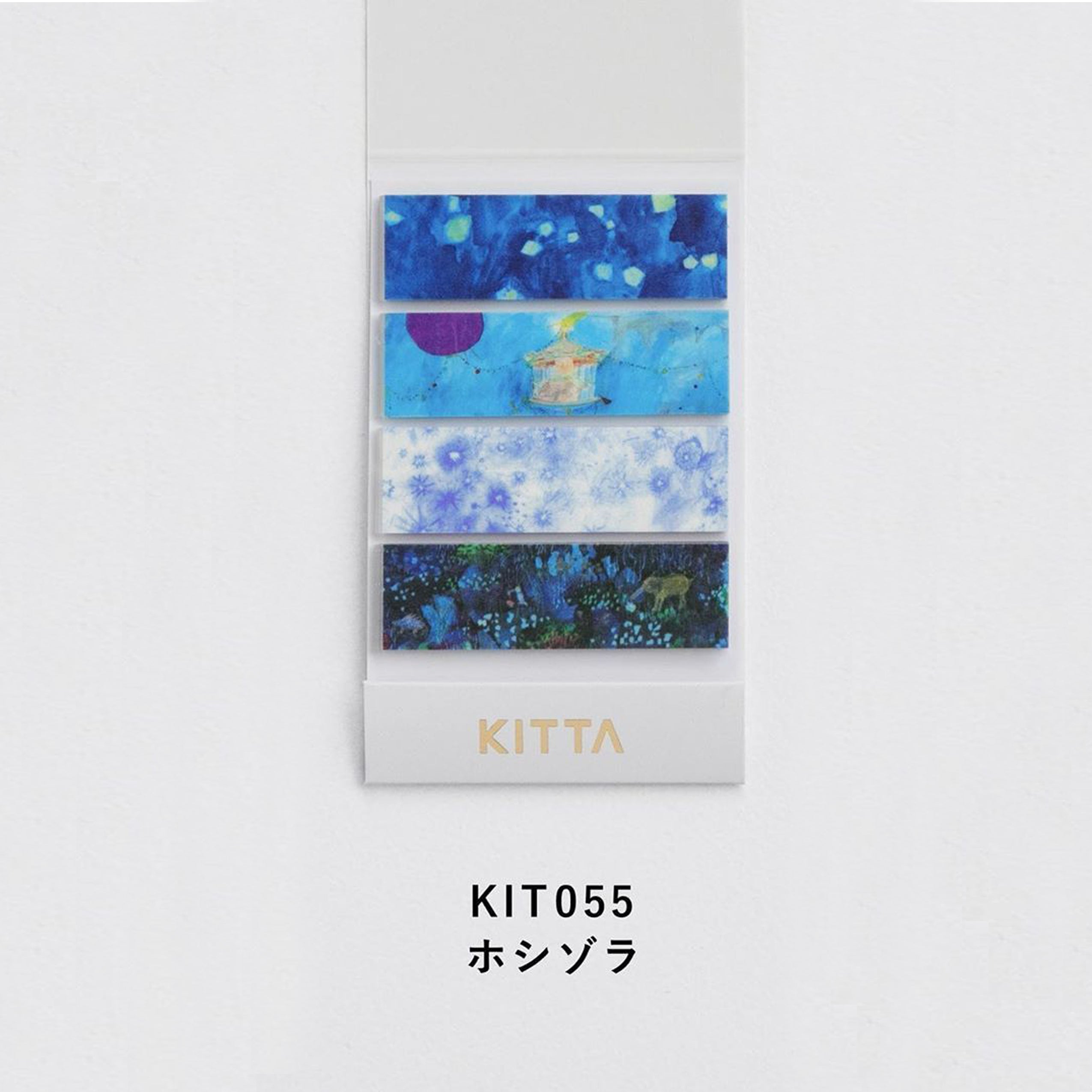 KITTA Washi Tape-KIT055 Starry Sky - Smidapaper Ikigai Shop