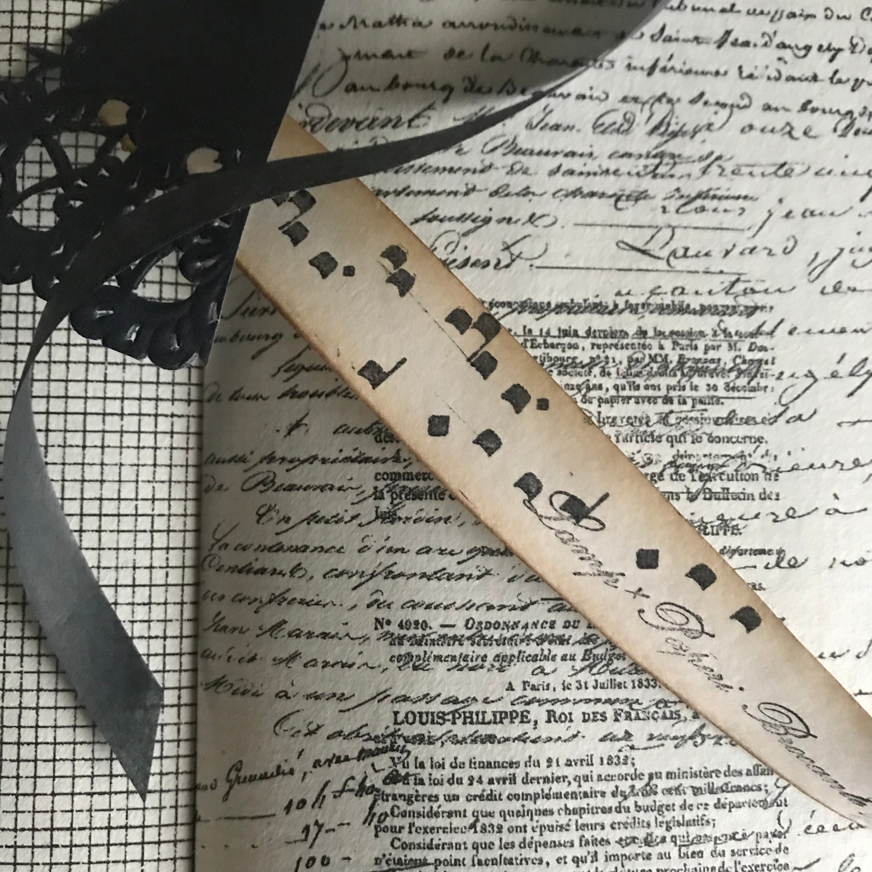 Lamp x Paperi #7 Seal: Music Notes - Smidapaper Ikigai Shop