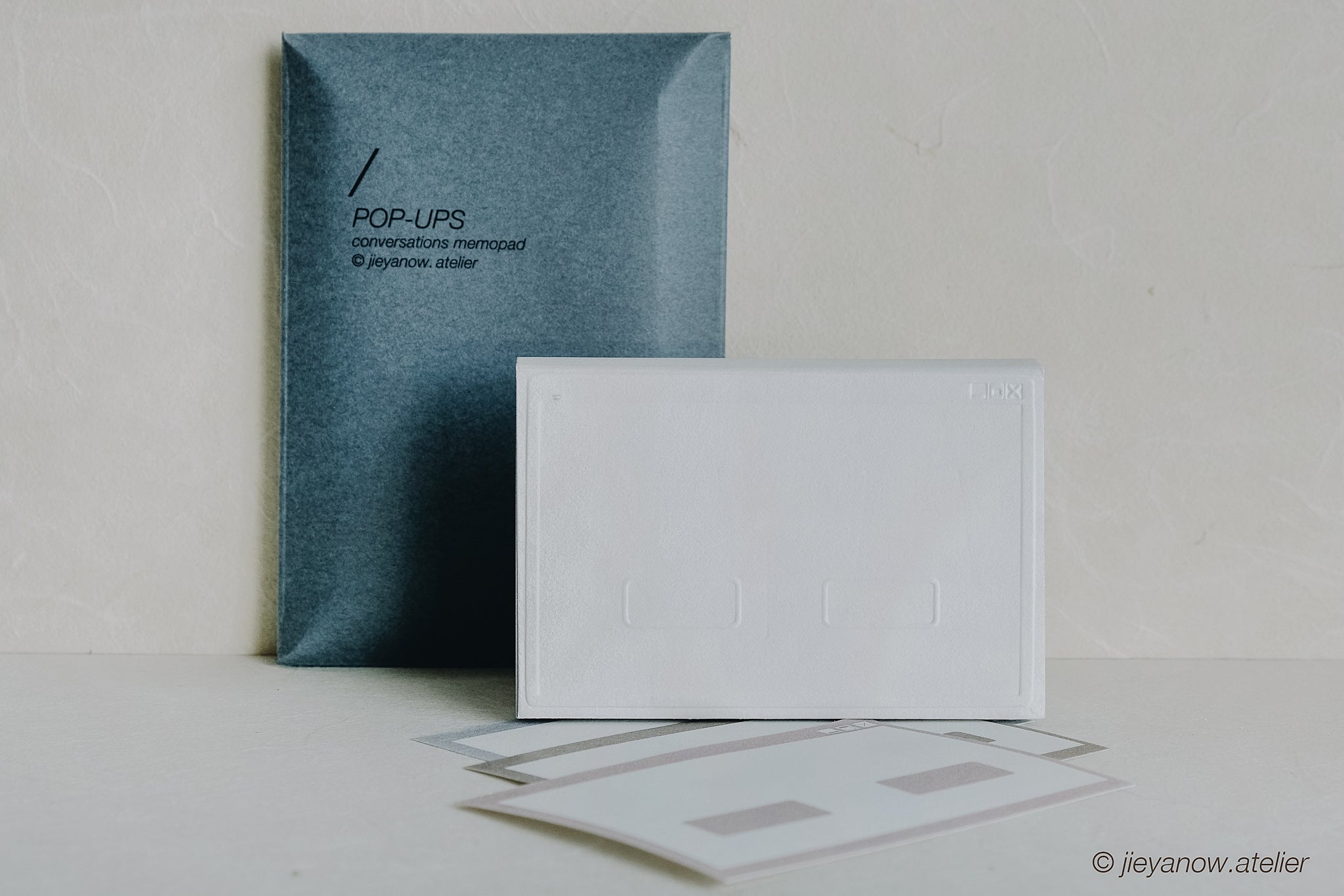 Jieyanow Atelier Pop-Up Memopad - Smidapaper Ikigai Shop