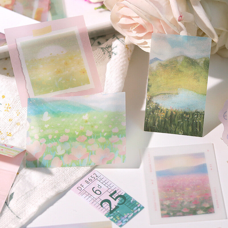 BGM Flake Seal-Travel Diary: Flower Garden