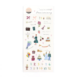 Miki Tamura Anniversary Washi Stickers