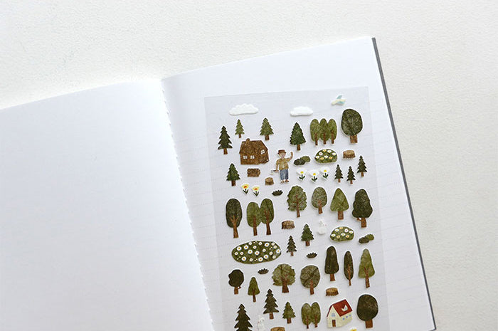 Suatelier Forest Stickers - Smidapaper Ikigai Shop