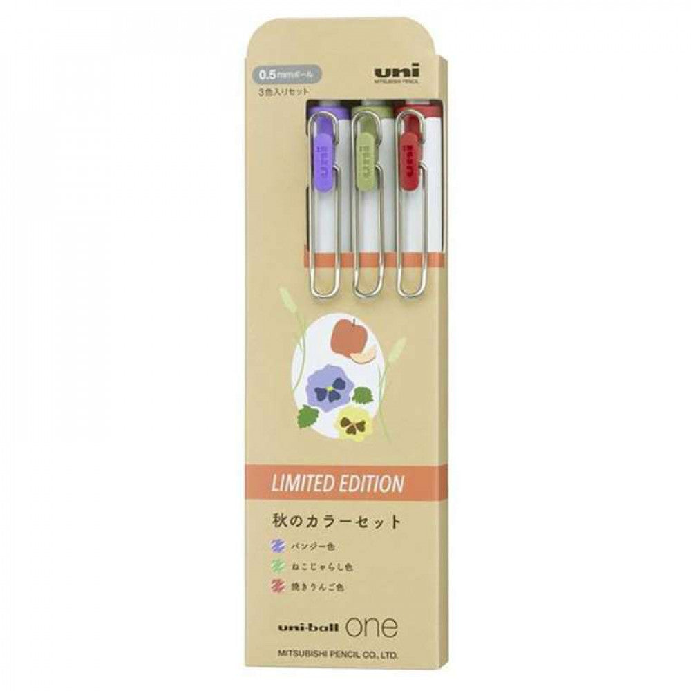 Uni-ball One Autumn Series (0.38mm/0.5mm)