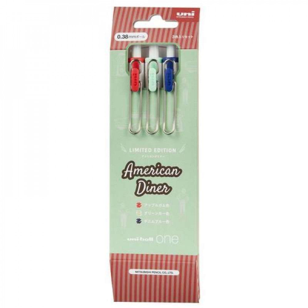 Uni-ball One American Diner Series (0.38mm/0.5mm)