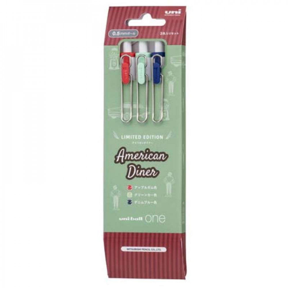Uni-ball One American Diner Series (0.38mm/0.5mm)