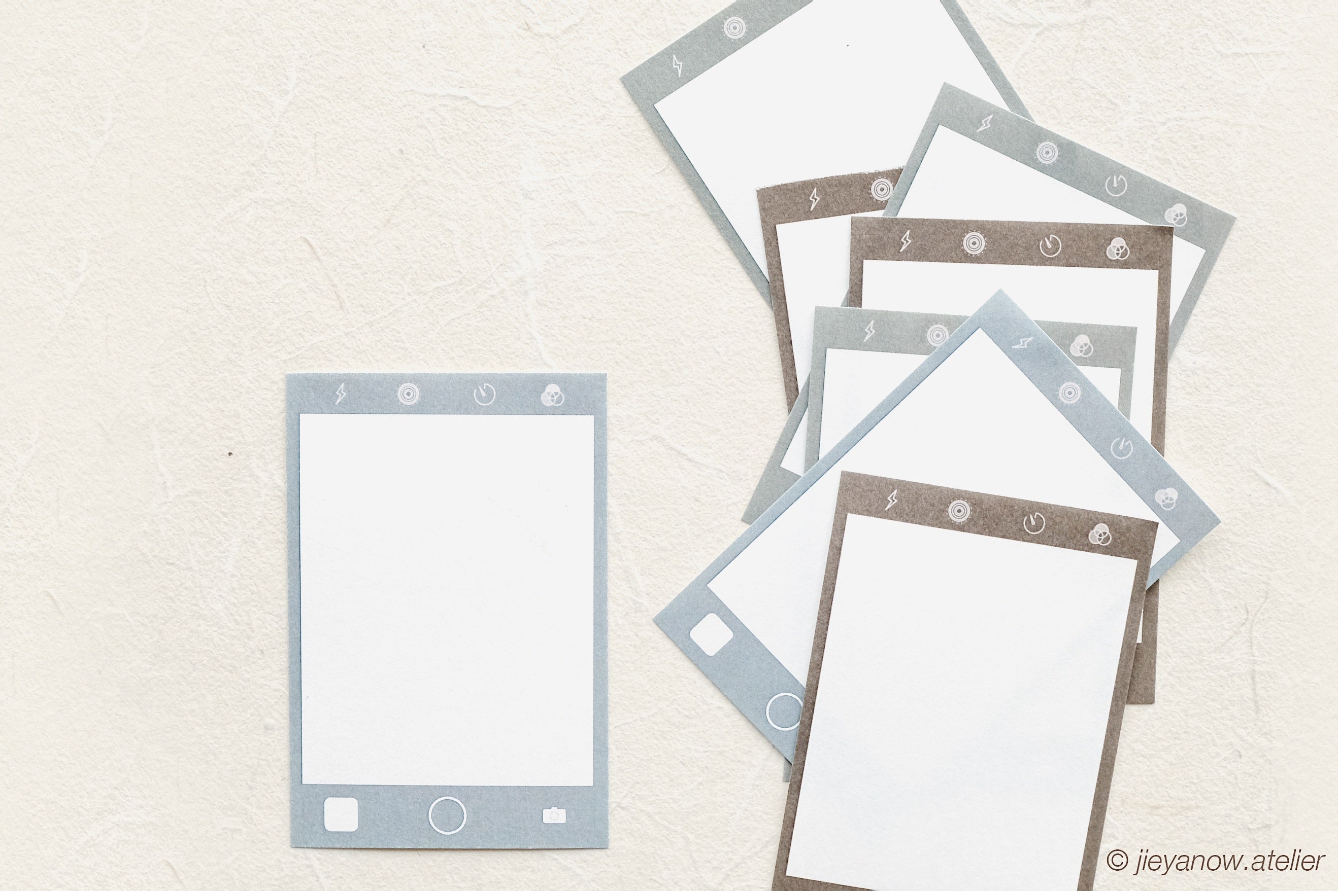 Jieyanow Atelier Camera Memopad - Smidapaper Ikigai Shop