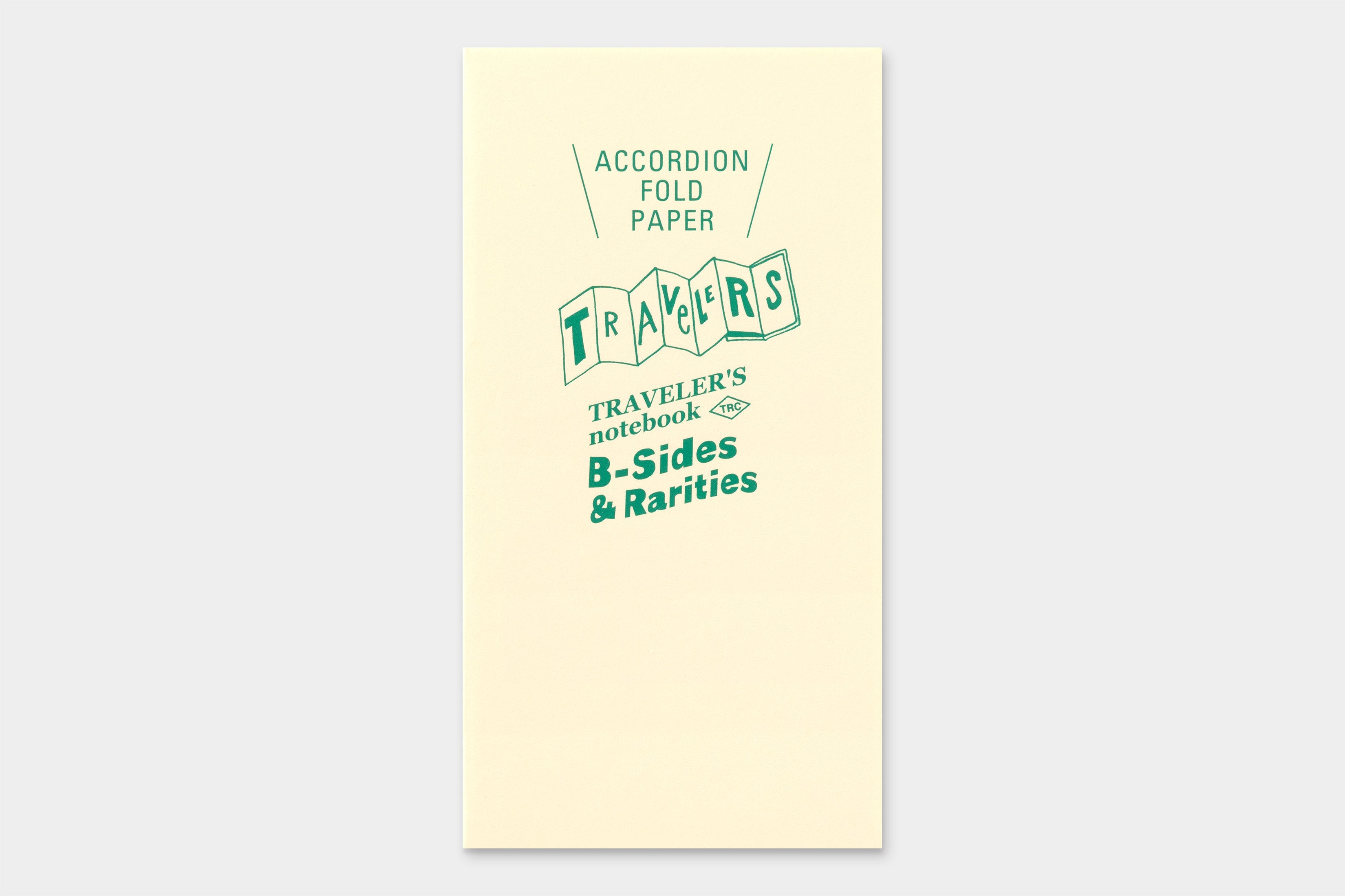 Traveler's Notebook B-Sides & Rarities: Accordion Fold Paper - Smidapaper Ikigai Shop