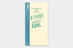 Traveler's Notebook B-Sides & Rarities: Accordion Fold Paper - Smidapaper Ikigai Shop
