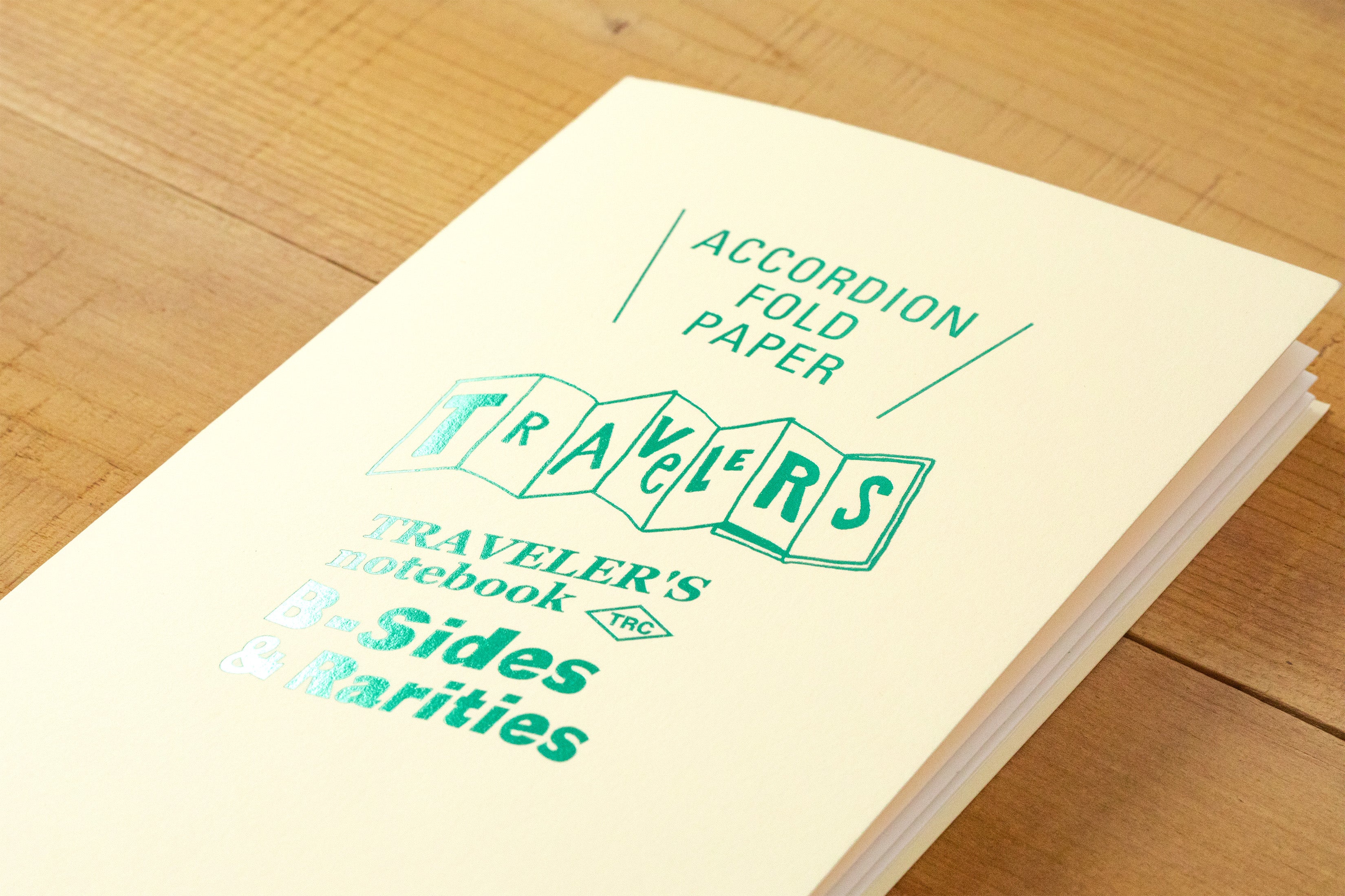 Traveler's Notebook B-Sides & Rarities: Accordion Fold Paper - Smidapaper Ikigai Shop