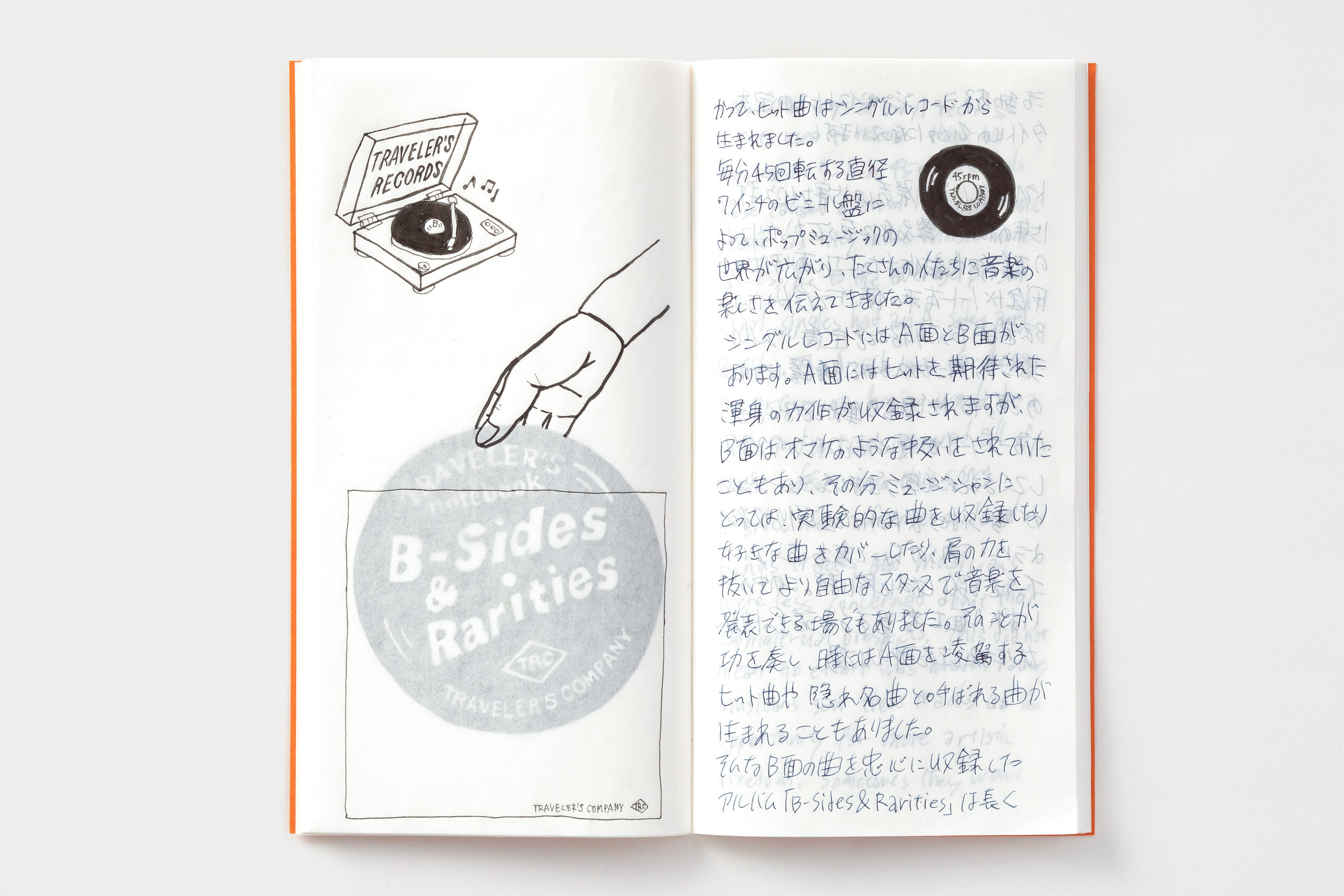 Traveler's Notebook B-Sides & Rarities: Super Lightweight Paper - Smidapaper Ikigai Shop