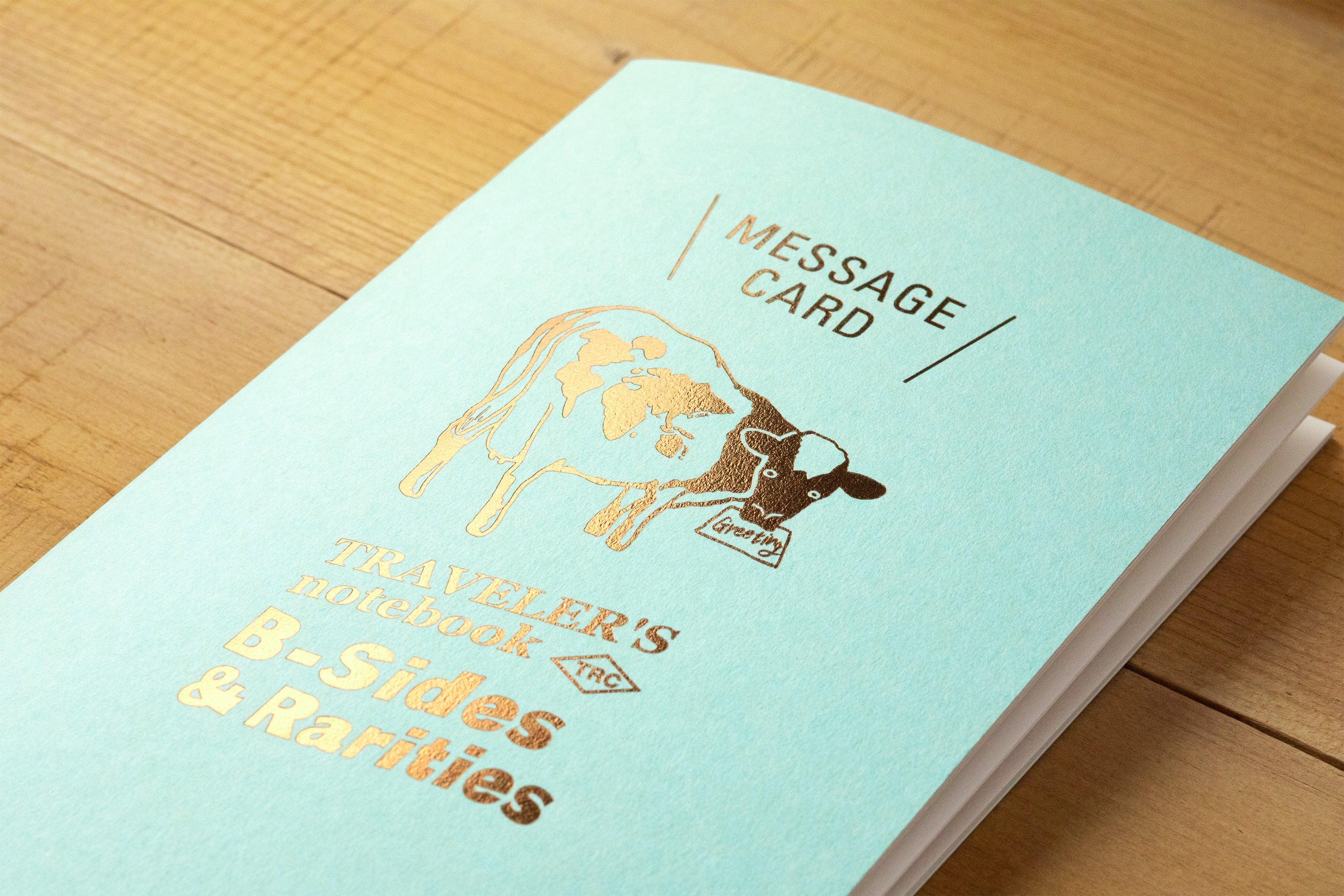 Traveler's Notebook B-Sides & Rarities: Message Card - Smidapaper Ikigai Shop