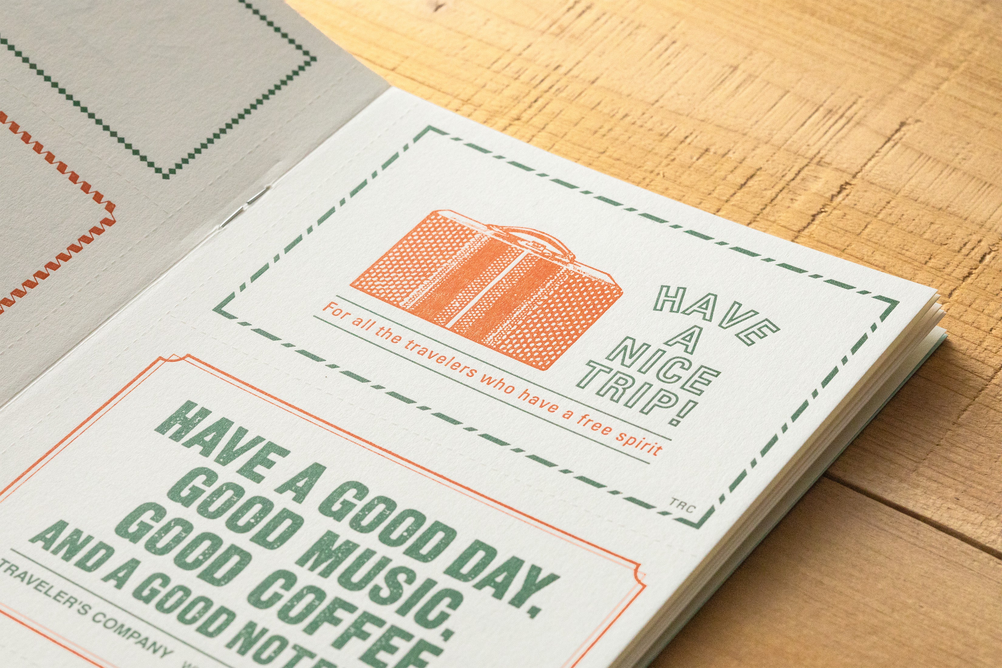 Traveler's Notebook B-Sides & Rarities: Message Card - Smidapaper Ikigai Shop