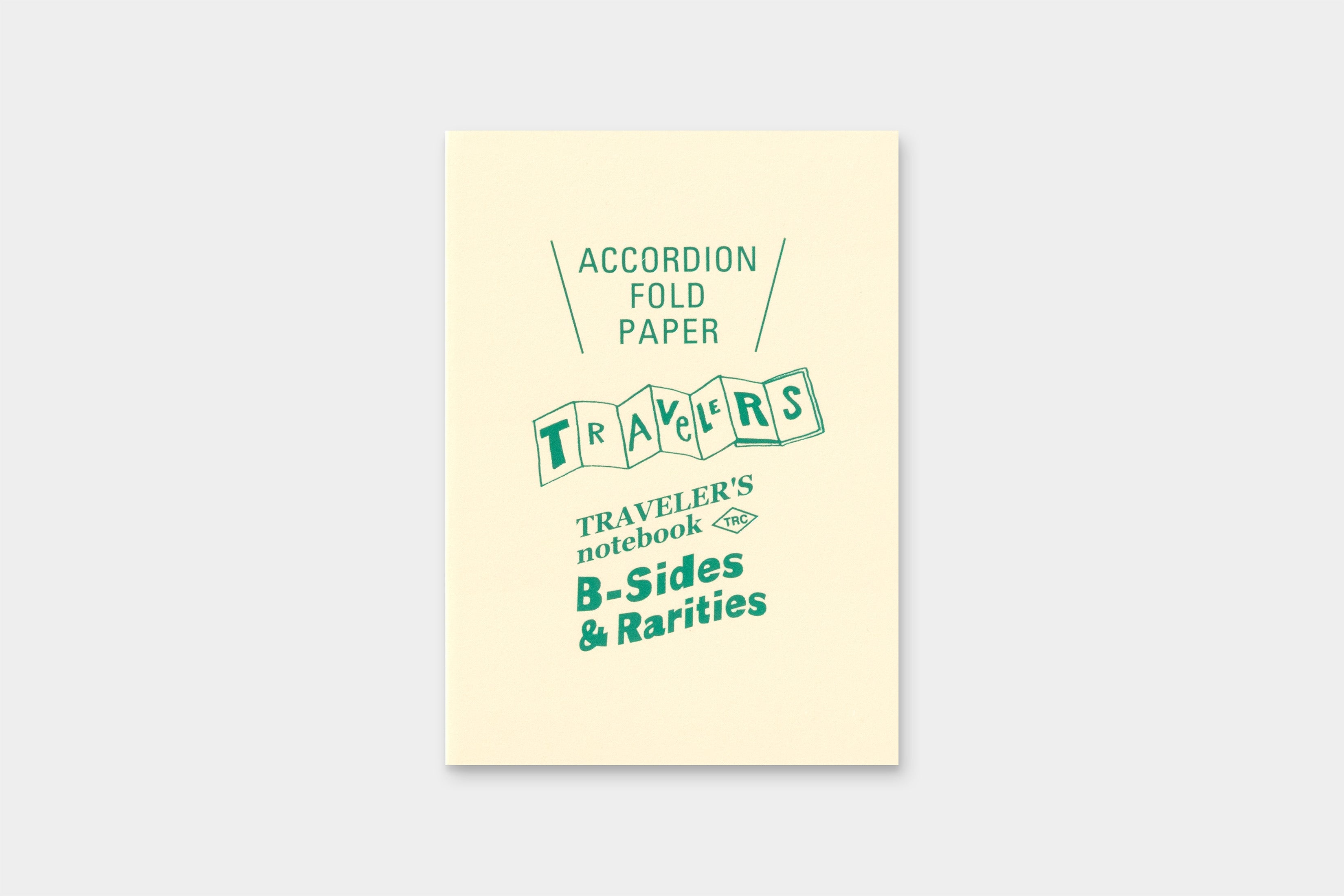 Traveler's Notebook B-Sides & Rarities: Passport Accordion Fold Paper - Smidapaper Ikigai Shop