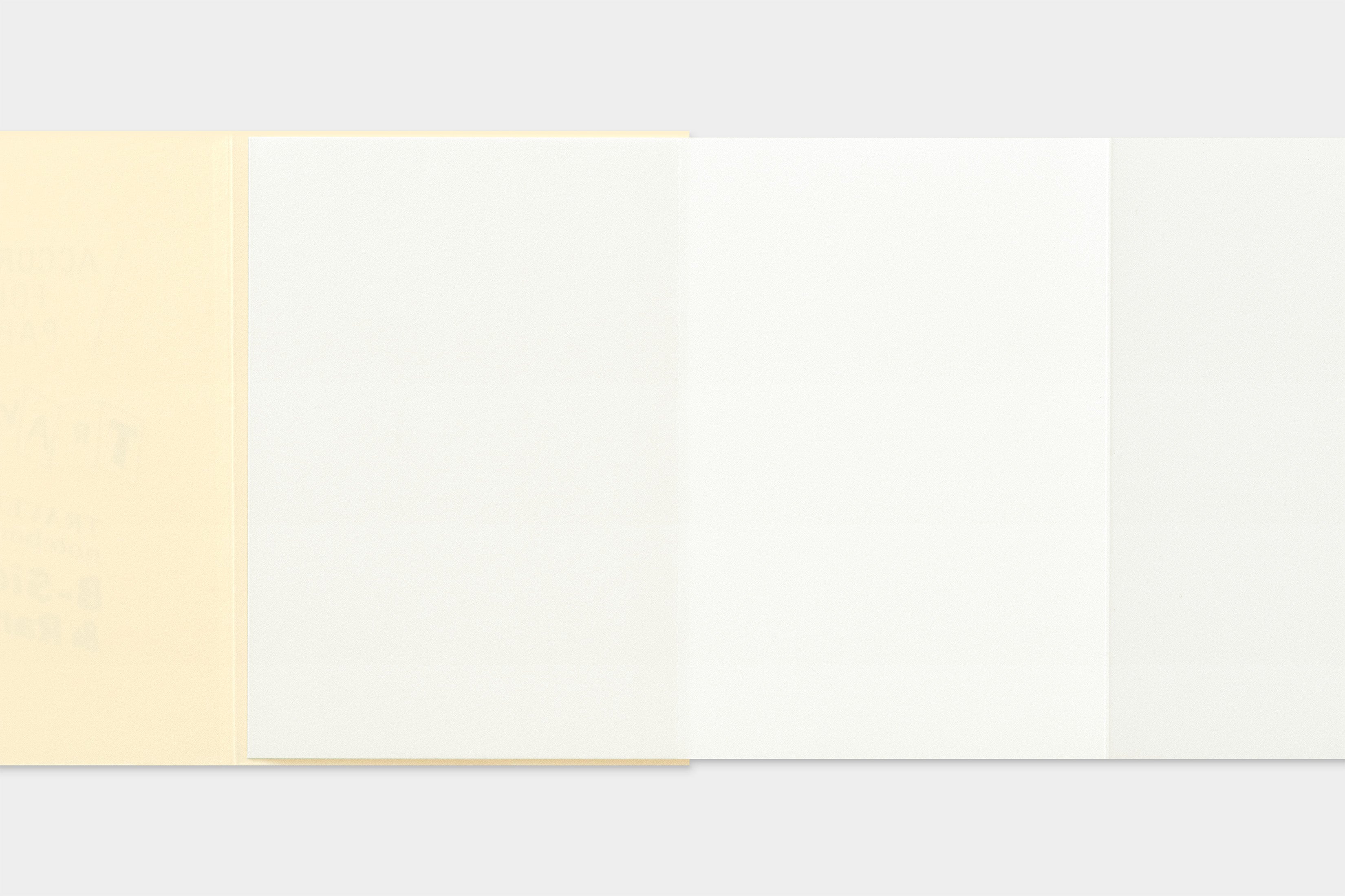 Traveler's Notebook B-Sides & Rarities: Passport Accordion Fold Paper - Smidapaper Ikigai Shop