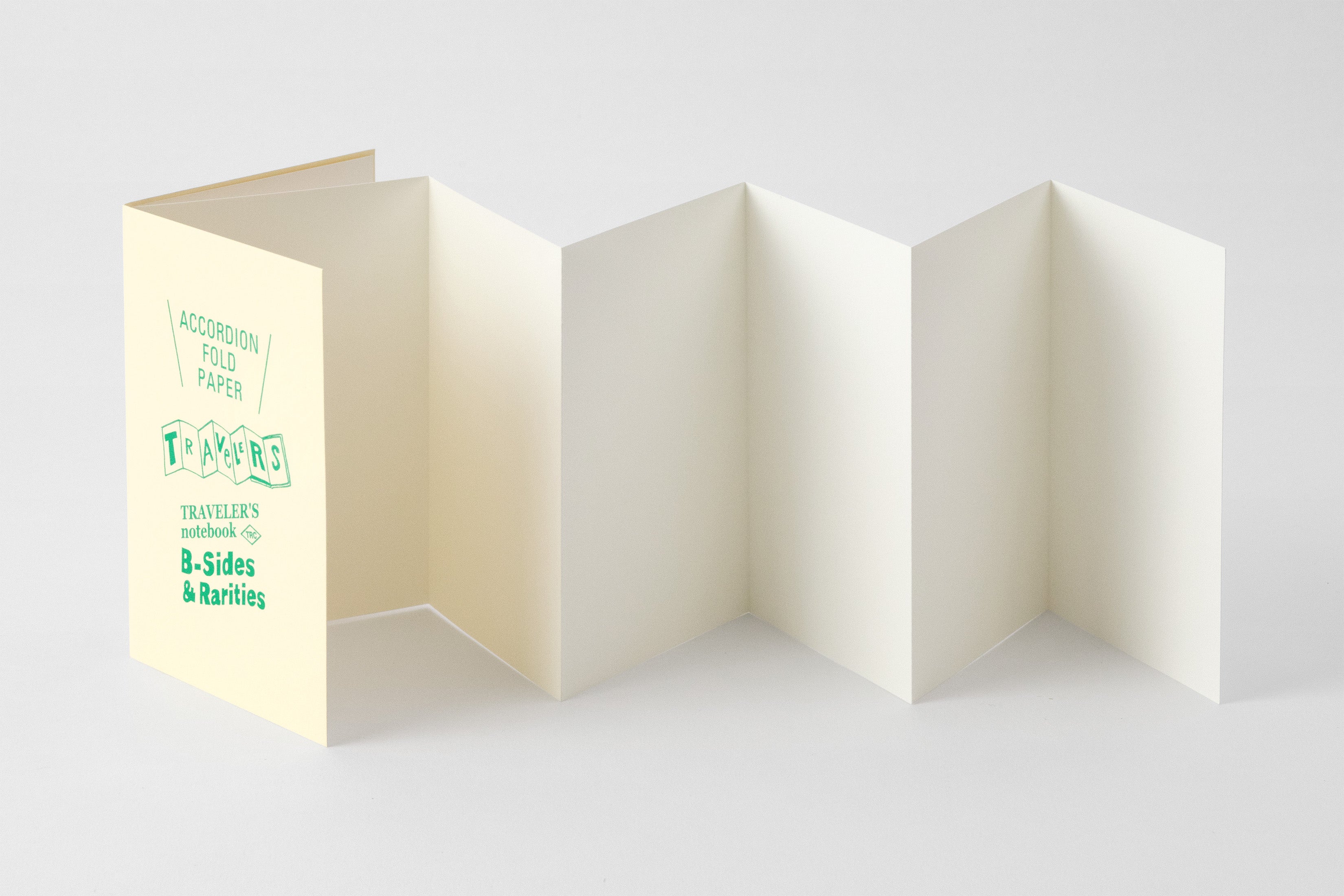 Traveler's Notebook B-Sides & Rarities: Passport Accordion Fold Paper - Smidapaper Ikigai Shop