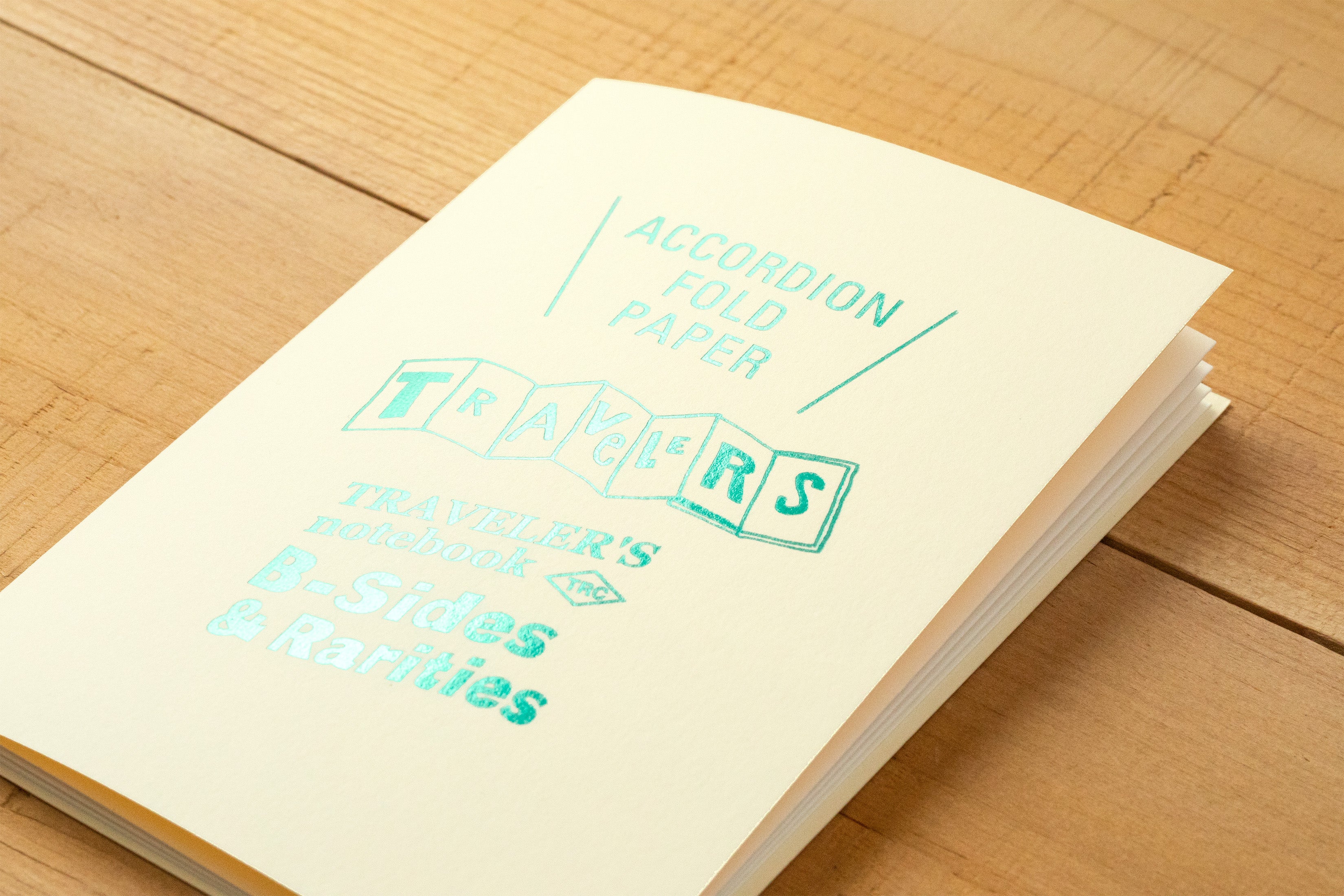 Traveler's Notebook B-Sides & Rarities: Passport Accordion Fold Paper - Smidapaper Ikigai Shop