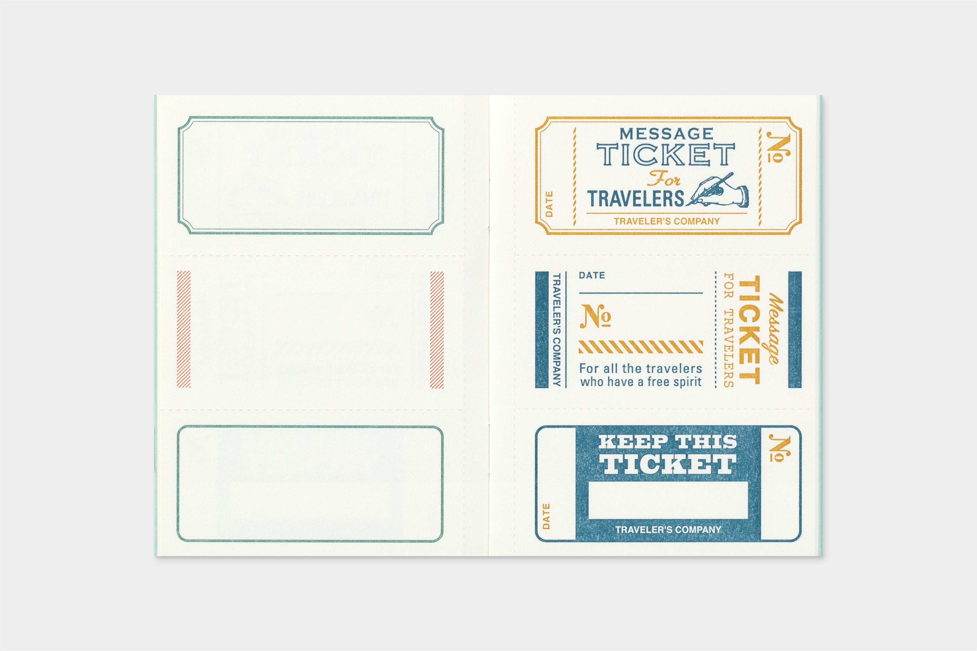 Traveler's Notebook B-Sides & Rarities: Passport Message Card - Smidapaper Ikigai Shop