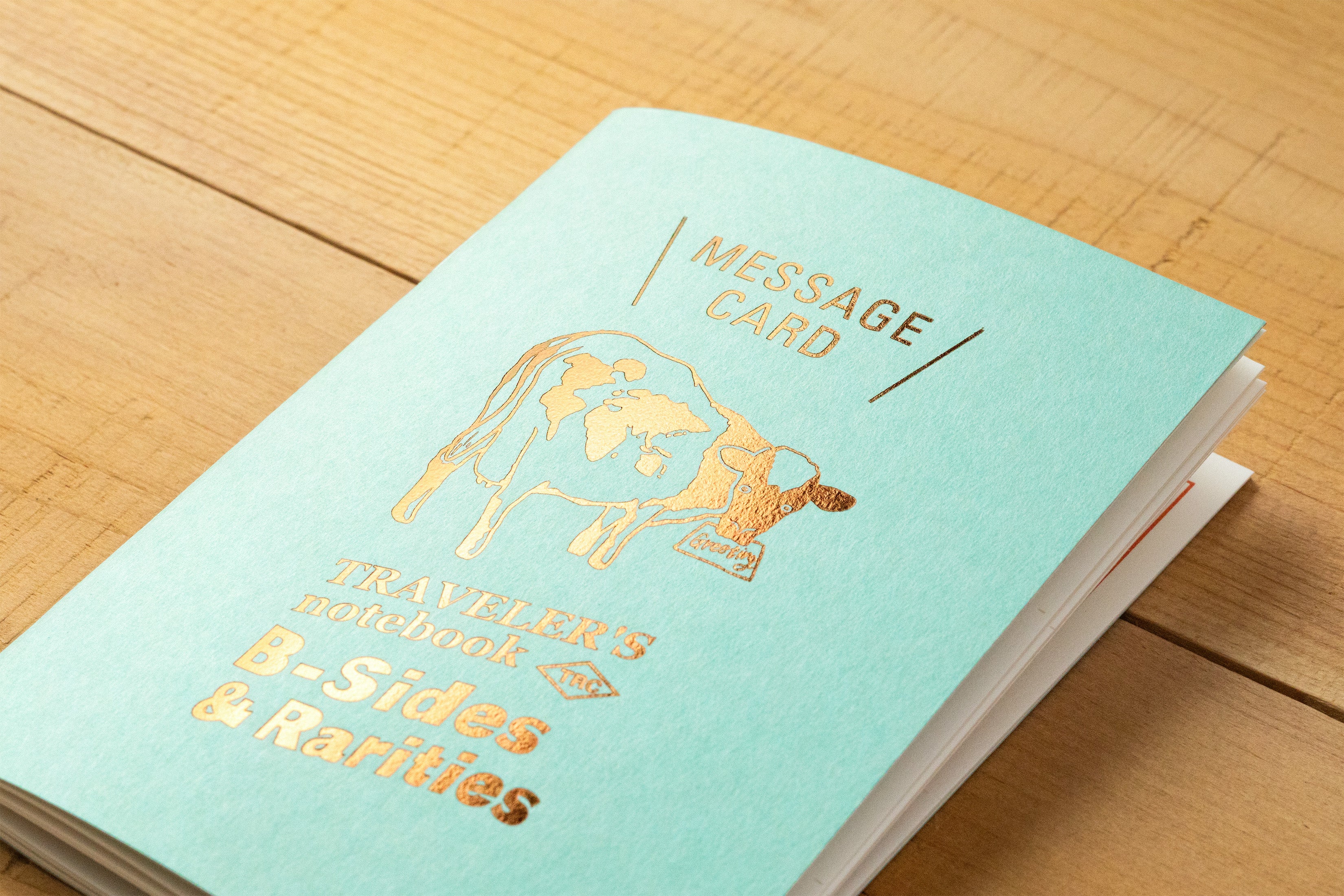 Traveler's Notebook B-Sides & Rarities: Passport Message Card - Smidapaper Ikigai Shop
