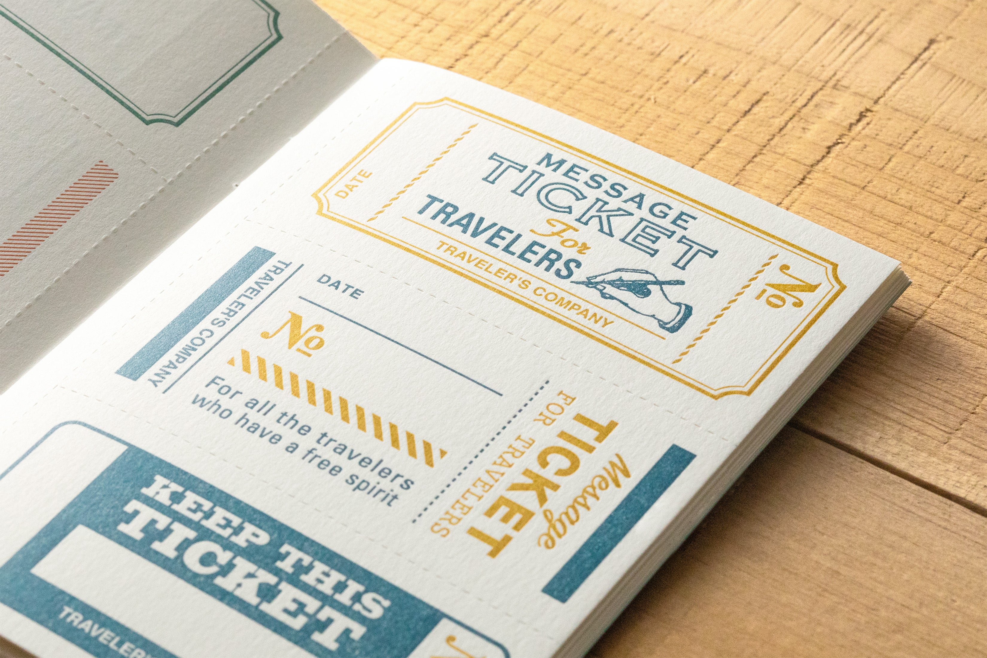 Traveler's Notebook B-Sides & Rarities: Passport Message Card - Smidapaper Ikigai Shop